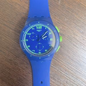 Swatch Chronos Blue